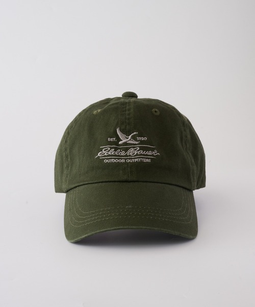 Eddie Bauer(エディーバウアー)の「コットンツイル ロゴ キャップ(キャップ・メンズ・ネイビー/ベージュ/サファリグリーン/ブラウン/ブラック/ピンク・F)」の22枚目の写真