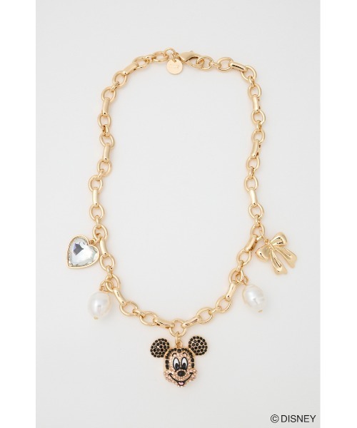 Disney SERIES CREATED by MUS(ディズニーシリーズクリエイテッドバイエムユーエス)の「MD GLT FACE ネックレス / MICKEY(ネックレス・レディース・シルバー/ゴールド・FREE)」の5枚目の写真