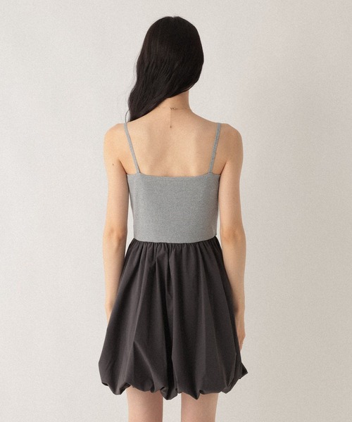 Heather（ヘザー）の「ドッキングバルーンワンピース2P 592343