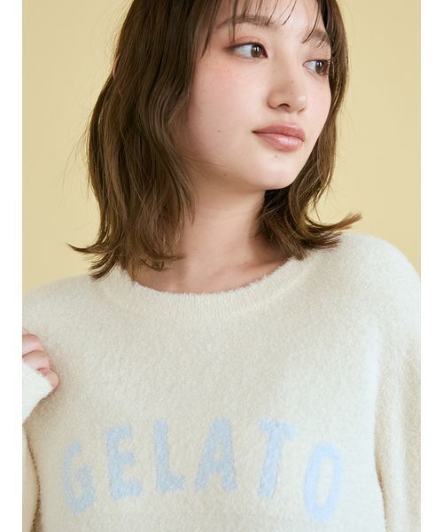 gelato pique（ジェラートピケ）の「スムーズィートリム長袖プル