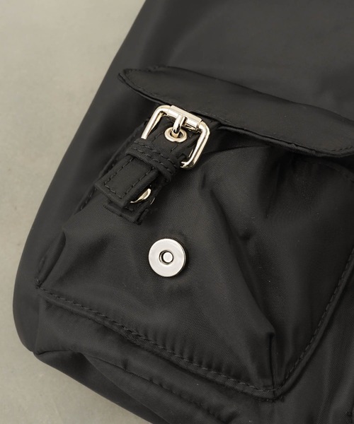 muku(ムク)の「BAG PACK/NYLON(バックパック/リュック・レディース・ブラック・FREE)」の19枚目の写真