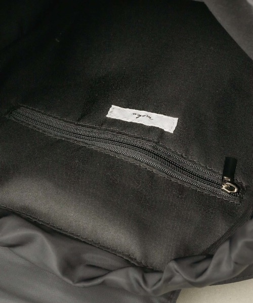 muku(ムク)の「BAG PACK/NYLON(バックパック/リュック・レディース・ブラック・FREE)」の15枚目の写真