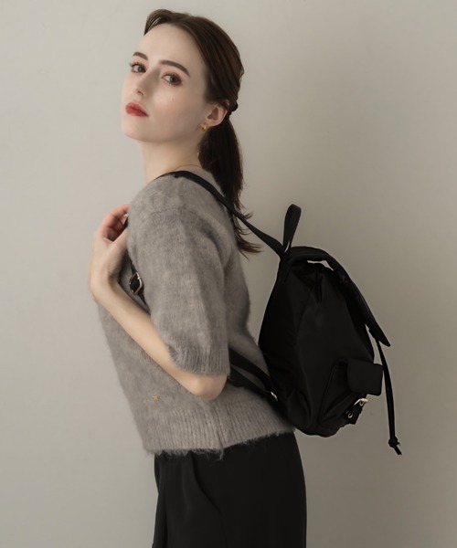 muku(ムク)の「BAG PACK/NYLON(バックパック/リュック・レディース・ブラック・FREE)」の18枚目の写真