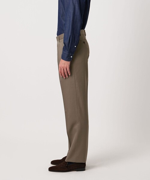 セール】ギャバジン 2インプリーツ スラックス（スラックス）｜UNITED