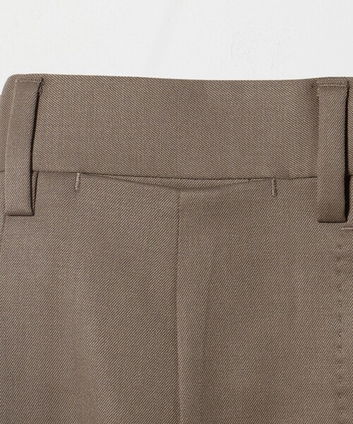 UNITED ARROWS(ユナイテッドアローズ)の「ギャバジン 2インプリーツ スラックス(スラックス・メンズ・モカ・48/50/46/44/52)」の10枚目の写真