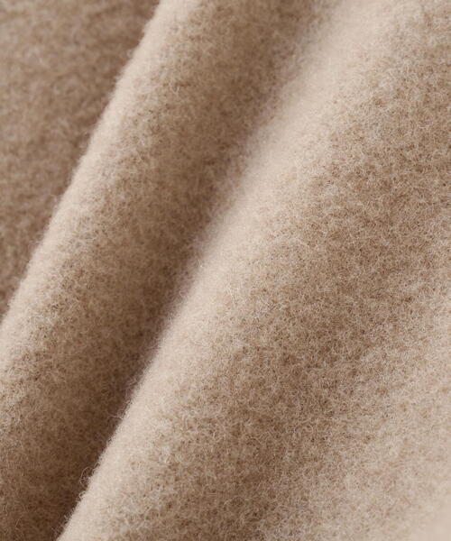 ◇フォルムノーカラーロングコート（ノーカラーコート）｜NATURAL