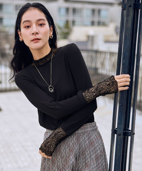 新色追加】シアーコンビタートル（Tシャツ/カットソー）｜ANY（エニィ