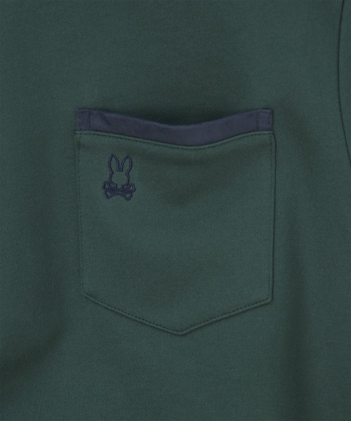 Psycho Bunny(サイコバニー)の「シルケット クルーネックスウェット(スウェット・メンズ・ダークグレー/ダークオリーブ/ブラック・MEDIUM/LARGE/X-LARGE)」の20枚目の写真