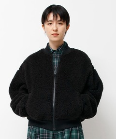 【お値下げしました】スドーク　boa riders jacket / black セール】boa riders jacket（ライダースジャケット）｜soduk（スドーク