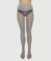 SWEDISH STOCKING（スウェディッシュストッキングス）の「Tora Shimmery Tights Light Grey/Silver（タイツ/ストッキング）」