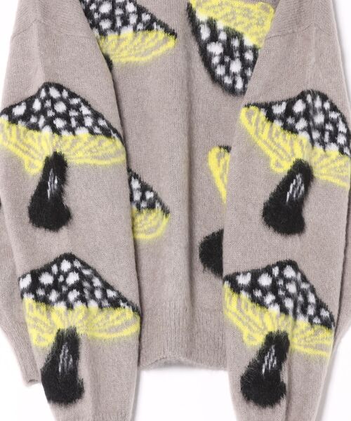 MSGM ♡ ニット MSGM セーター ニット ダブルフェイス インサイドプリント