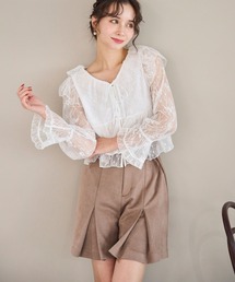 31 Sons de mode | 2025秋冬新作 スエードショートパンツ(その他パンツ)