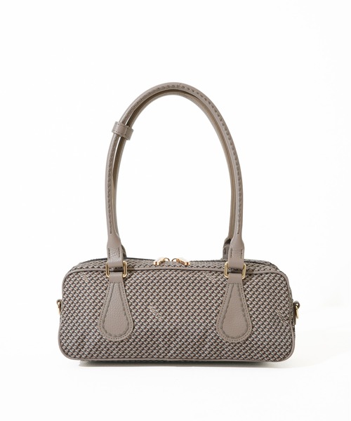 SAC'S BARJean（サックスバージーン）の「【VISONA/ヴィソナ】 HAND BAG S（ハンドバッグ・レディース・スカイブルー/ブラック/レッド/ブルー/グレイッシュベージュ/ベージュ系その他・FREE）」の3枚目の写真
