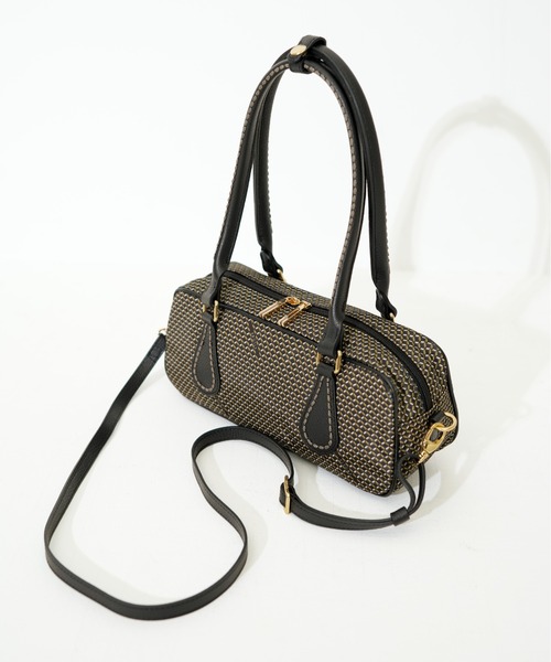SAC'S BARJean（サックスバージーン）の「【VISONA/ヴィソナ】 HAND BAG S（ハンドバッグ・レディース・スカイブルー/ブラック/レッド/ブルー/グレイッシュベージュ/ベージュ系その他・FREE）」の16枚目の写真