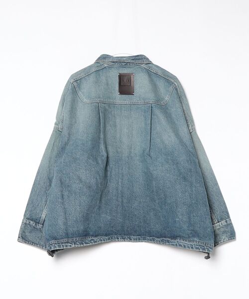 SISE（シセ）の「SISE DENIM BLOUSON（デニムジャケット・メンズ・ブルー・MEDIUM）」の6枚目の写真