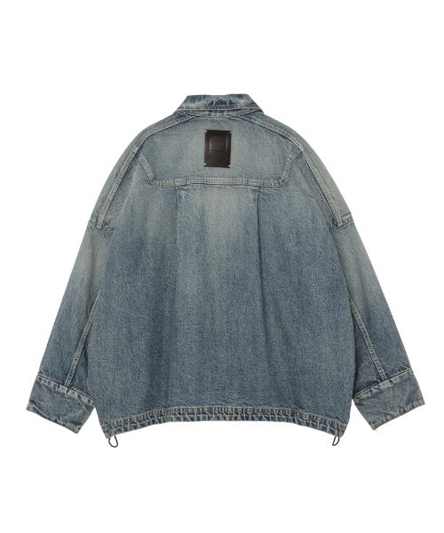 SISE（シセ）の「SISE DENIM BLOUSON（デニムジャケット・メンズ・ブルー・MEDIUM）」の4枚目の写真