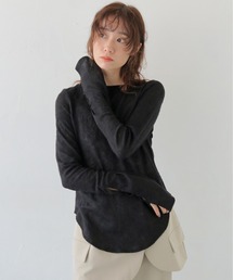 CLEIO | 【CLEIO】レースジャガードトップス(Tシャツ/カットソー)