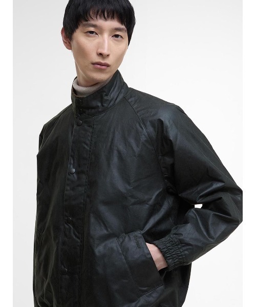 Barbour ブルゾン TRANSPORT / トランスポート】スタンドカラー ワックス ブルゾン