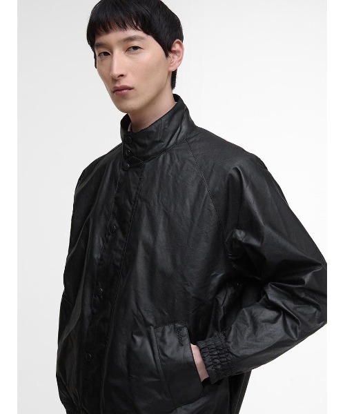 Barbour♡ブルゾン TRANSPORT / トランスポート】スタンドカラー ワックス ブルゾン