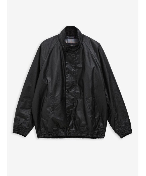 TRANSPORT / トランスポート】スタンドカラー ワックス ブルゾン