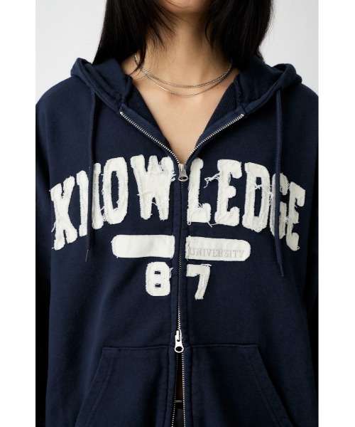 moussy COLLEGIATE ZIP フ―ディー MOUSSY | 【再入荷！予約受付中】COLLEGIATE ZIP フーディー