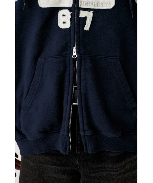 COLLEGIATE ZIP フ―ディー COLLEGIATE ZIP フ―ディー（パーカー）｜MOUSSY（マウジー）の