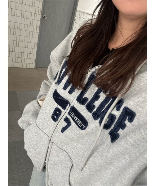 セール】COLLEGIATE ZIP フ―ディー（パーカー）｜MOUSSY（マウジー）の