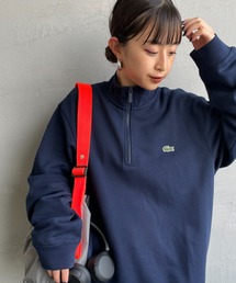 LACOSTE | [LACOSTE / ラコステ] ワンポイントロゴ ハーフジップスウェット(スウェット)
