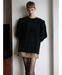 WOOL PUFF SHOULDER KNIT