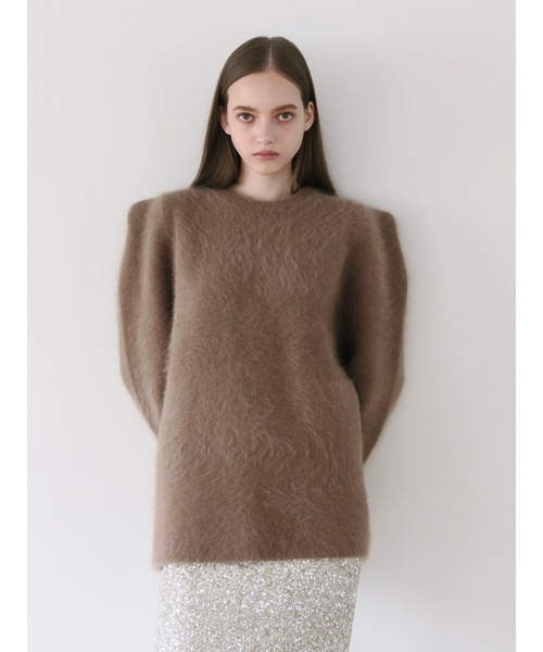 WOOL PUFF SHOULDER KNIT（ニット/セーター）｜AMOMMA（アモマ）の