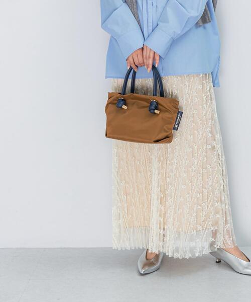 URBAN RESEARCH ROSSO WOMEN（アーバンリサーチ　ロッソ）の「『一部別注カラー』VIOLA d’ORO　BIANCA　XS（トートバッグ・レディース・ブラック/ブラウン系その他/ブラック系その他/ベージュ・X-SMALL）」の7枚目の写真