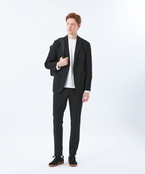 MACKINTOSH PHILOSOPHY(マッキントッシュ フィロソフィー)の「ブリテック イージーパンツ ハイテンショントリコット(その他パンツ・メンズ・ブラック・38)」の2枚目の写真