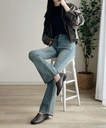 Fabby fabby | サイドVカットスリッポンシューズ(スリッポン)