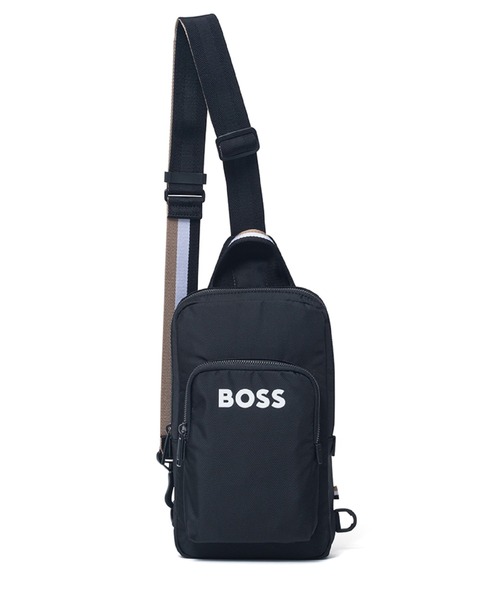 BOSS(ボス)の「BOSS(ボス) Catch ボディバッグ(ボディバッグ/ウエストポーチ・メンズ・ブラック・FREE)」の1枚目の写真