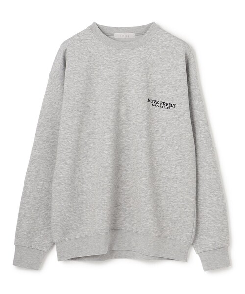 UNFILO(アンフィーロ)の「BEAUTY FORM JERSEY ロゴ クルー(スウェット・メンズ・グレー系/ブルー系/ベージュ系/ライトグレー系/ネイビー系1・LARGE/SMALL/MEDIUM/X-LARGE)」の14枚目の写真