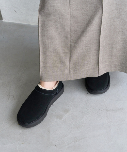UGG(アグ)の「UGG/アグ W CLASSIC MICRO(スリッポン・レディース・キャメル/ブラック・23cm/24cm/25cm)」の9枚目の写真