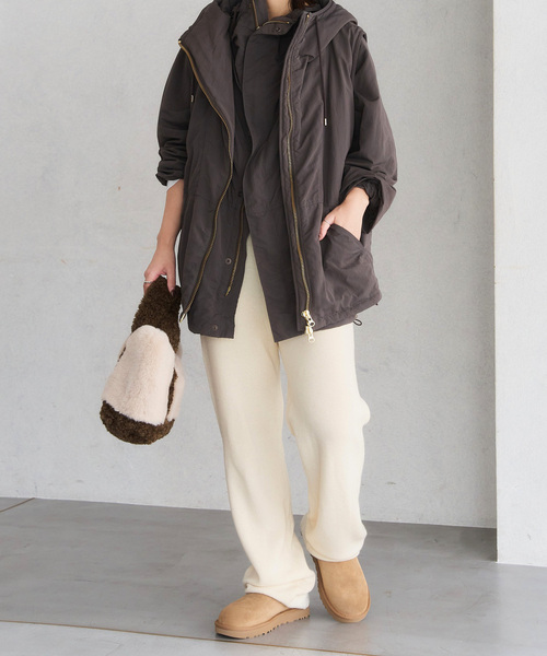 UGG(アグ)の「UGG/アグ W CLASSIC MICRO(スリッポン・レディース・キャメル/ブラック・23cm/24cm/25cm)」の12枚目の写真