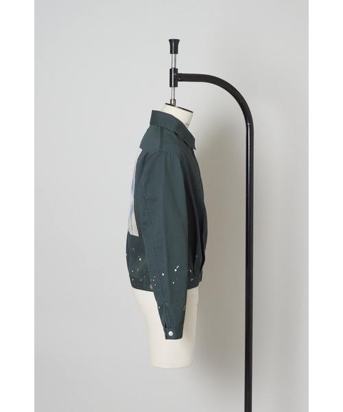 SHINYAKOZUKA(シンヤコヅカ)の「EISENHOWER JK WITH DICKIES(その他アウター・メンズ・ブルーグリーン/ホワイト・SMALL/MEDIUM/LARGE)」の9枚目の写真