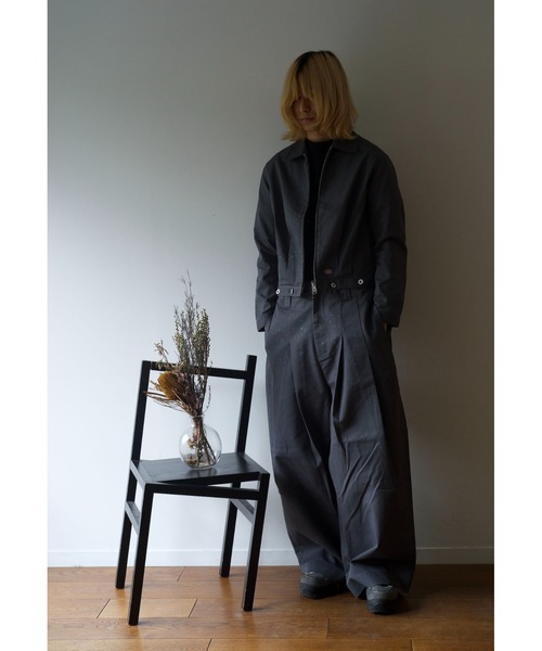 SHINYAKOZUKA(シンヤコヅカ)の「EISENHOWER JK WITH DICKIES(その他アウター・メンズ・ブルーグリーン/ホワイト・SMALL/MEDIUM/LARGE)」の6枚目の写真