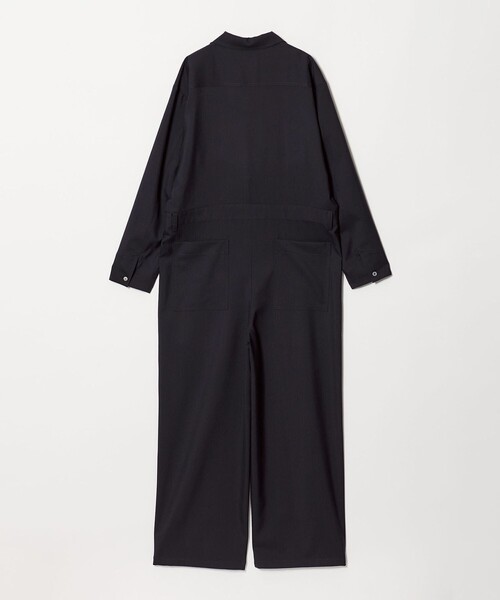 conte＞オープンカラー オールインワン（つなぎ/オールインワン