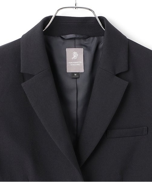 卒服】ウール2つ釦ジャケット（スーツジャケット）｜pom ponette