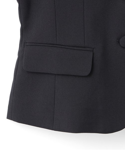 卒服】ウール2つ釦ジャケット（スーツジャケット）｜pom ponette