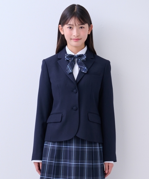 卒服】ウール2つ釦ジャケット（スーツジャケット）｜pom ponette