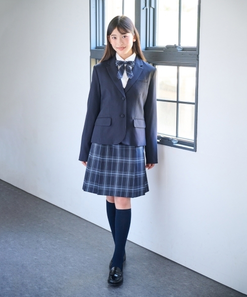 卒服】ウール2つ釦ジャケット（スーツジャケット）｜pom ponette