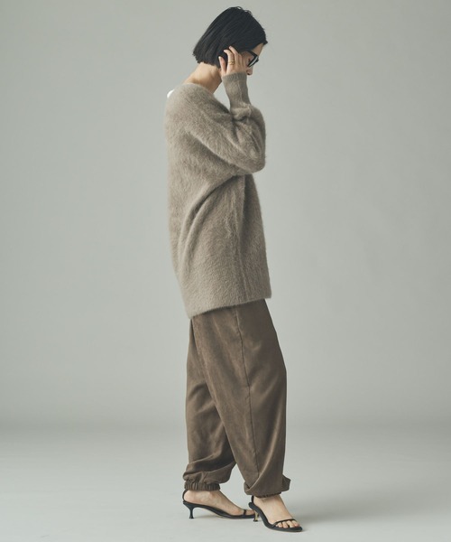 Curensology(カレンソロジー)/FOXカシミヤVネックニットプルオーバー