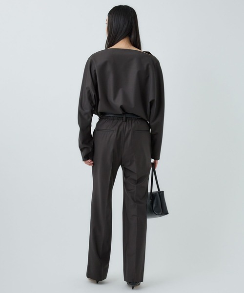 Chaos(カオス)の「Chaos(カオス)/ ギャレットプルオーバー 【セットアップ可】(シャツ/ブラウス・レディース・ブラウン/グレー・FREE)」の12枚目の写真