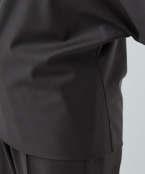 Chaos(カオス)の「Chaos(カオス)/ ギャレットプルオーバー 【セットアップ可】(シャツ/ブラウス・レディース・ブラウン/グレー・FREE)」の6枚目の写真