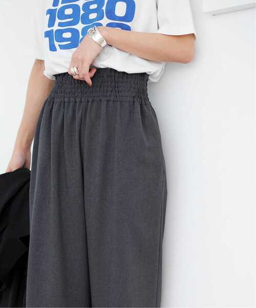 JOURNAL STANDARD(ジャーナルスタンダード)の「《追加2》ライクストレッチワイドパンツ(その他パンツ・レディース・ブラウン/ブラック/チャコールグレー・34/36/38/40)」の11枚目の写真