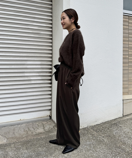 JOURNAL STANDARD(ジャーナルスタンダード)の「《追加2》ライクストレッチワイドパンツ(その他パンツ・レディース・ブラウン/ブラック/チャコールグレー・34/36/38/40)」の15枚目の写真