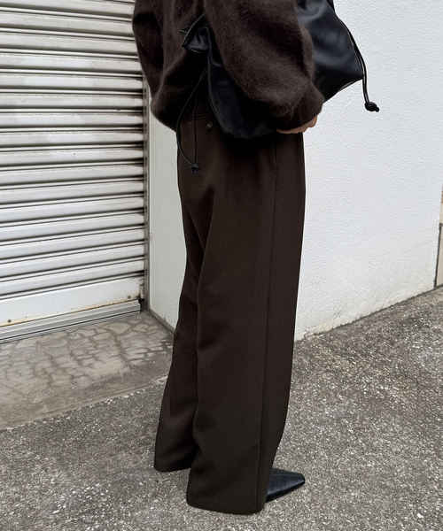 JOURNAL STANDARD(ジャーナルスタンダード)の「《追加2》ライクストレッチワイドパンツ(その他パンツ・レディース・ブラウン/ブラック/チャコールグレー・34/36/38/40)」の21枚目の写真